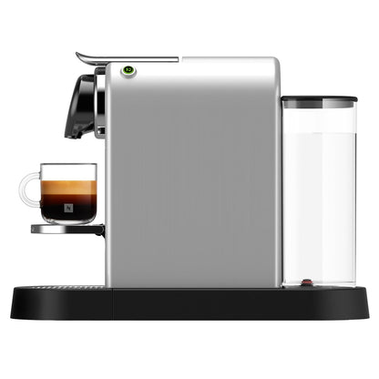 Nespresso Krups CitiZ XN741 Kaffeekapselmaschine Silber