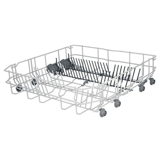 LUTH Profi Parts Unterkorb – kompatibel Bosch 00775102, rechteckiges graues Metallgitter zum Einräumen von Spülgut im Geschirrspüler.