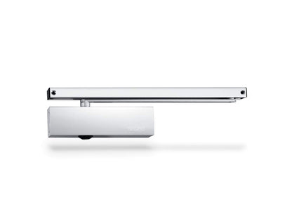 GEZE TS 3000 V Türschliesser mit Gleitschiene - Silber