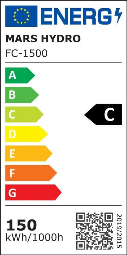 MARS HYDRO Smart FC1500 LED Grow Lampe - 150W Vollspektrum
