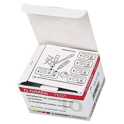 CLEARTEST D-Dimer 6690862 Schnelltest - 10er Pack