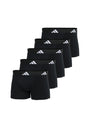 adidas Active Flex Cotton Trunk Boxershorts 5er-Pack schwarz XXL, elastischer Bund, gesticktes Logo