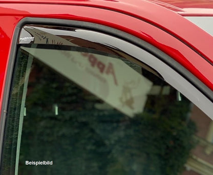 CLIMAIR VW T5 T6 Windabweiser Regenabweiser - Schwarz ABE