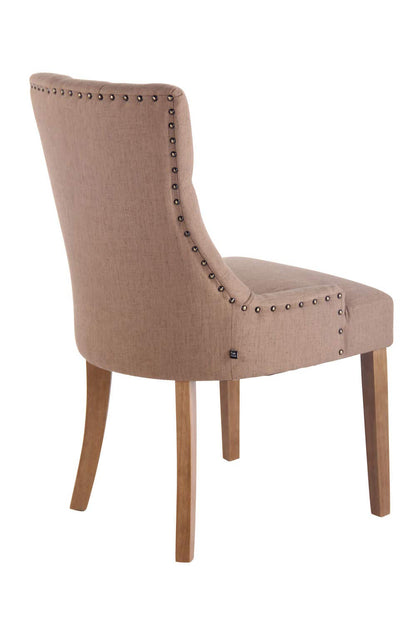CLP Esszimmerstuhl Aberdeen Stoff Taupe – antik-hell