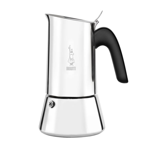 Bialetti Venus Espressokocher Edelstahl induktionsgeeignet 6 Tassen in Silber