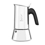 Bialetti Venus Espressokocher Edelstahl induktionsgeeignet 6 Tassen in Silber