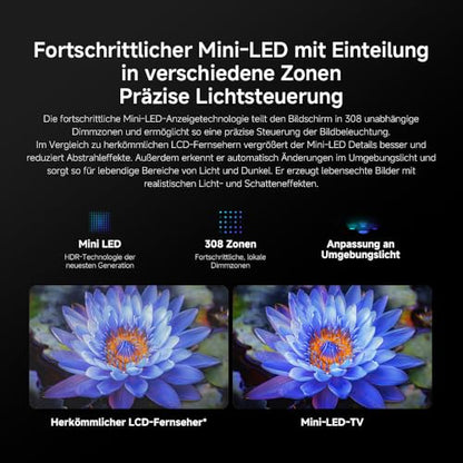 XIAOMI TV S Mini 55 2025 MiniLED QLED TV - 55 Zoll