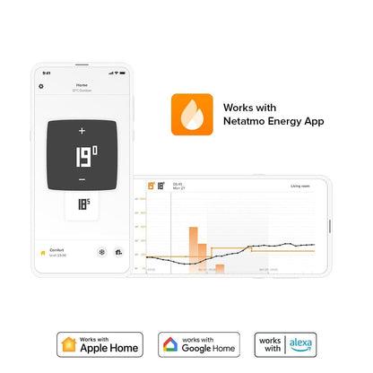 Netatmo Intelligenter Heizungsthermostat NTH01-AMZ – WiFi App
