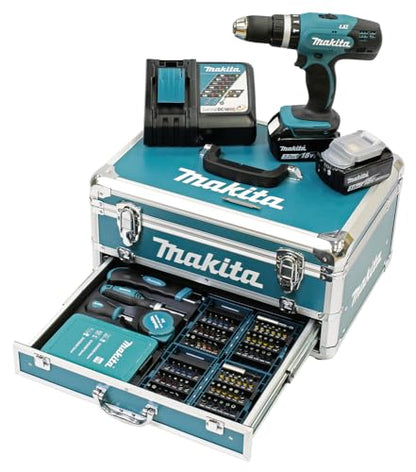 Makita DHP453 Akku-Schlagbohrschrauber 18V - Set