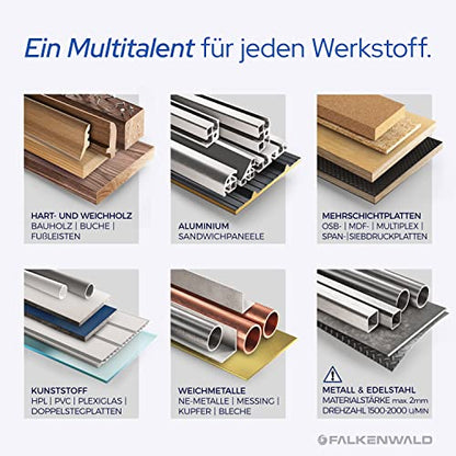 FALKENWALD Kreissägeblatt 305x30 mm Hartmetall für Metall & Holz