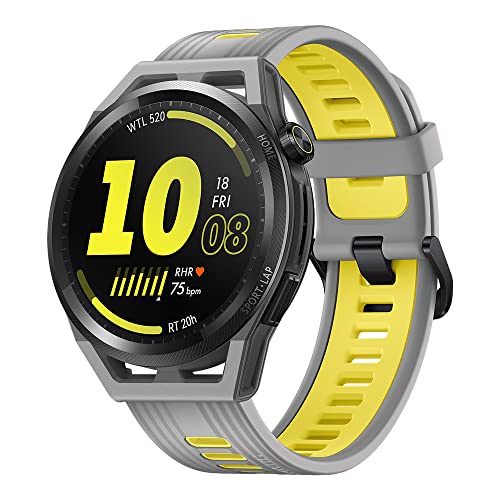 HUAWEI Watch GT Runner - Grau/Gelb Smartwatch