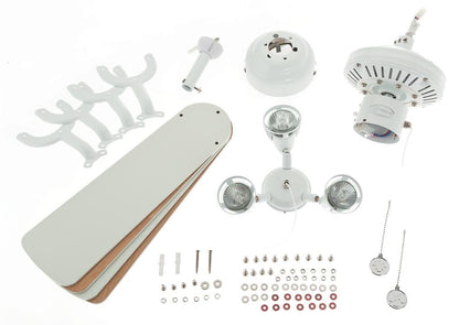 Westinghouse Lighting Princess Euro Deckenventilator - Weiss 105cm 7211340