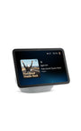 Amazon Echo Show 8 Smart Display mit 8,7-Zoll-HD-Touchscreen, Weiss – zentrierte Kamera für Videoanrufe und Smart-Home-Hub