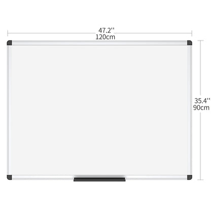 VIZ-PRO Magnetisches Whiteboard 120 x 90 cm, trocken abwischbar