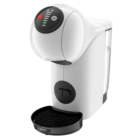 Krups NESCAFÉ Dolce Gusto Genio S Basic Kapselkaffeemaschine – Weiss. Für Heißgetränke aus Dolce Gusto Kapseln; 15 Bar Pumpendruck.