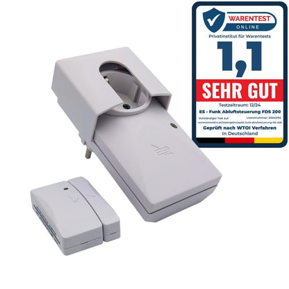 Schabus FDS 200 Funk-Abluftsteuerung - Weiss 1150W DIBt