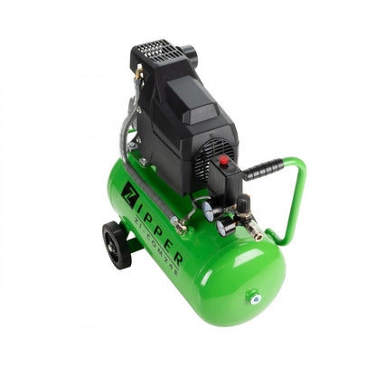 ZI-COM 24E Druckluftkompressor - 24 Liter Tank - Elektro-Kompressor