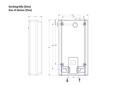 Thermoflow Elex 18 kW Durchlauferhitzer 400 V druckfest