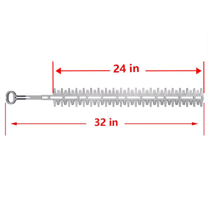 Cancanle Heckenschere Klinge für Stihl HS45 - 600mm (4228-710-6051A)