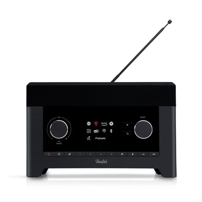 Teufel Radio 3SIXTY DAB+ Internetradio 360° Sound - Schwarz