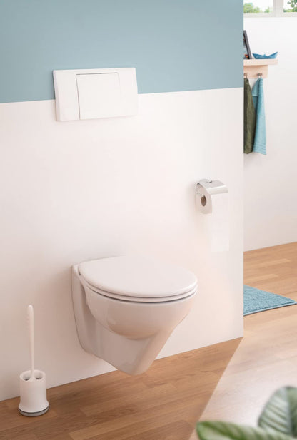 Calmwaters® Modern Plus erhöhtes Wand WC spülrandlos Tiefspüler weiss