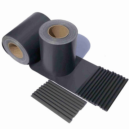 interGo Sichtschutzstreifen PVC für Doppelstabmatten, 50 m x 19 cm