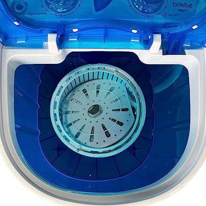 briebe Camp Mini-Waschmaschine WM1111 mobil mit Schleuder