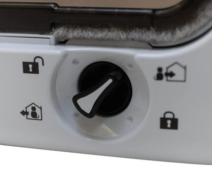 Cat Mate Mikrochip-Aktivierte Katzenklappe 360 – Weiss