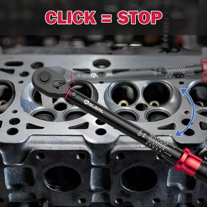 ALAIAL 12-tlg. Drehmomentschlüsselset - 1/2" & 3/8", 20-220Nm, 5-60Nm