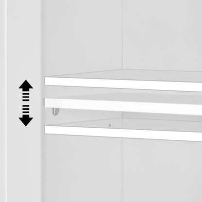 Yaheetech Hochschrank Überbau Waschmaschine WC - 180 cm