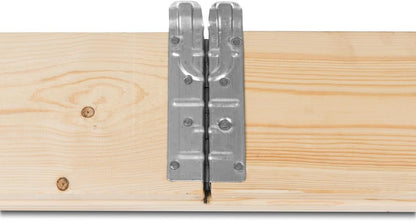 gardivo Hochbeet 120x80x20 cm - 3-teiliger Palettenrahmen Holz