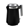 Russell Hobbs Brontë Wasserkocher Black 1,7 l, 2400 W (26750-70) in Matt-Schwarz mit Chromakzenten