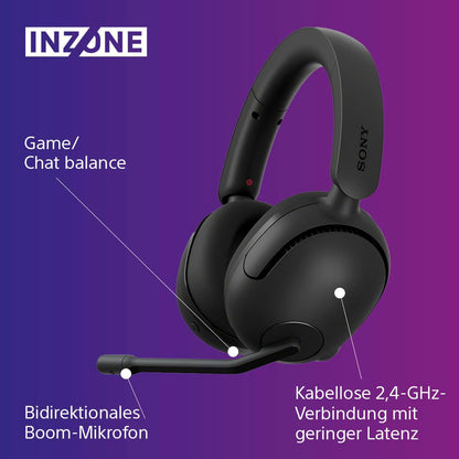 Sony INZONE H5 Kabelloses Gaming Headset für PC/PS5 - Schwarz