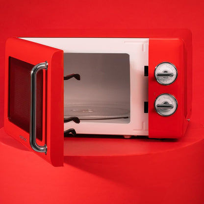 Cecotec Proclean 3010 Retro Red Mechanische Mikrowelle - 20L