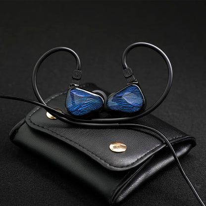 TRUTHEAR Crinacle Zero:BLUE2 Dual Dynamic Drivers In-Ear-Kopfhörer mit abnehmbarem Kabel (3,5 mm)