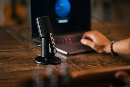 Sennheiser Profile USB-Mikrofon mit Kondensatorkapsel und Tischfuss