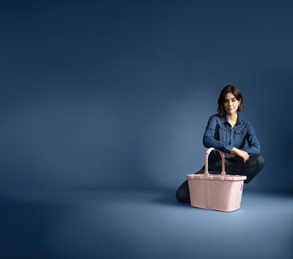 reisenthel carrybag frame twist blush – Einkaufskorb mit 22 l Volumen