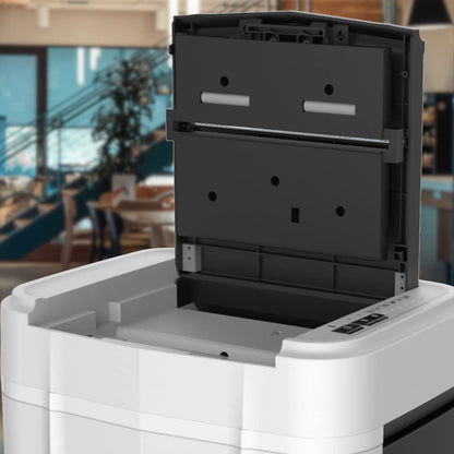 OfficeMaster Aktenvernichter Kreuzschnitt – Autofeed 120 Blatt P5