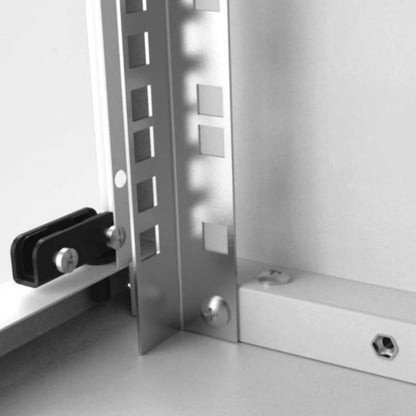 ARLI 19 Zoll Netzwerkschrank 7HE Wandgehäuse - Glastür