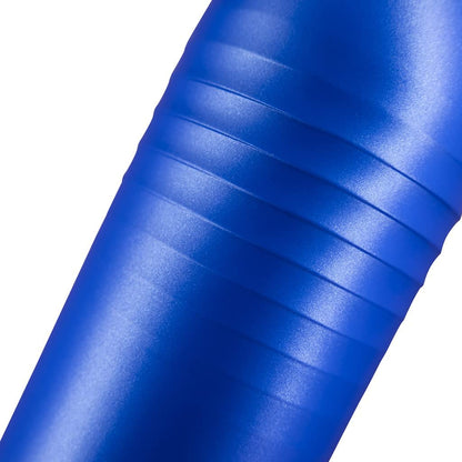 KEEGO Sportflasche aus elastischem Titan, 750 ml, Blau