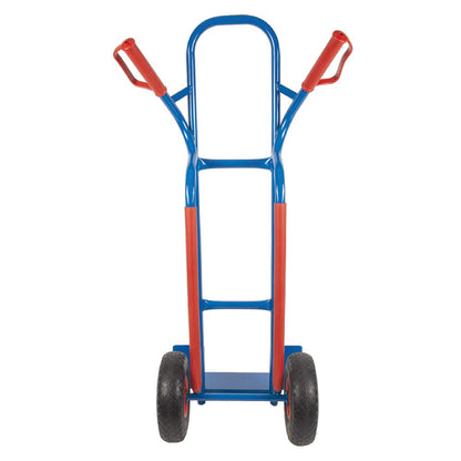 Trestles Profi Sackkarre – 250kg Treppensteiger S04 blau