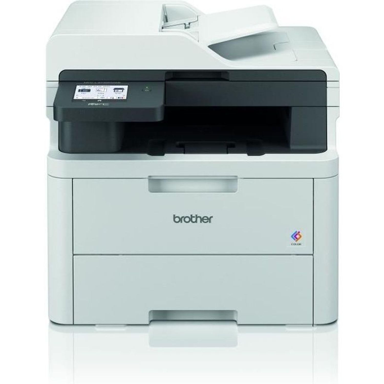Brother MFC-L3740CDWE EcoPro 4-in-1 Farb-LED Multifunktionsgerät. Dunkelgraues Gerät für Druck, Scan, Kopie, Fax.