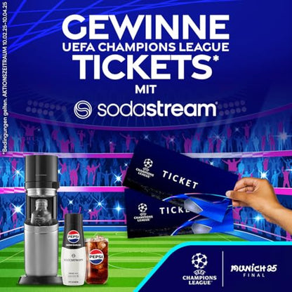 SodaStream CRYSTAL 3.0 Wassersprudler - Titan Quick-Connect