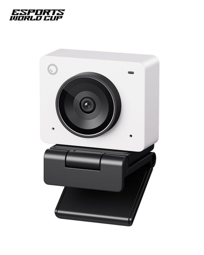 OBSBOT Meet 2-4K KI Webcam mit KI Framing – Wolkenweiss