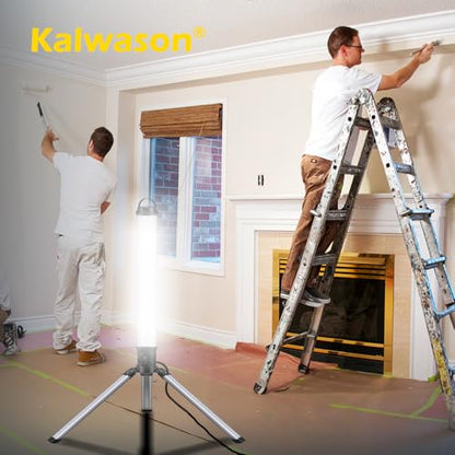 Profi LED Turm Baustrahler 150W - 360 Grad, Stativ & 4000K