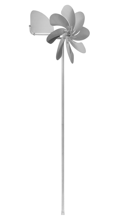SKARAT Speedy28 Plus Windrad aus Edelstahl, kugelgelagert, 28 cm