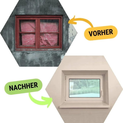 Kellerfenster Kunststoff - 100x60 cm Weiss DIN Links 2-fach Verglasung