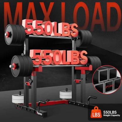 PASYOU Squat Rack Langhantelständer – Multi-funktional, 250 kg