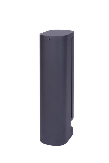 Bold 19448 Volo Steckdosensäule Garten Anthrazit 2x Schuko IP44