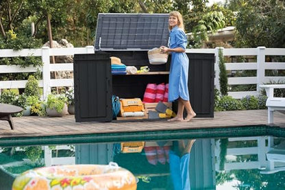 Keter Store it Out Nova Kunststoff Gartenschuppen - dunkelgrau